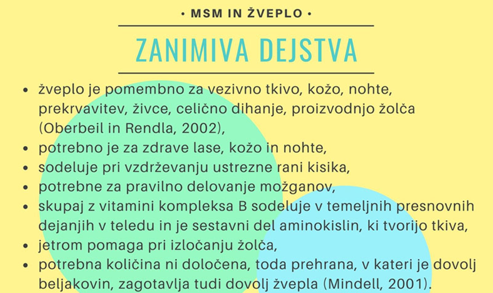 msm in žveplo